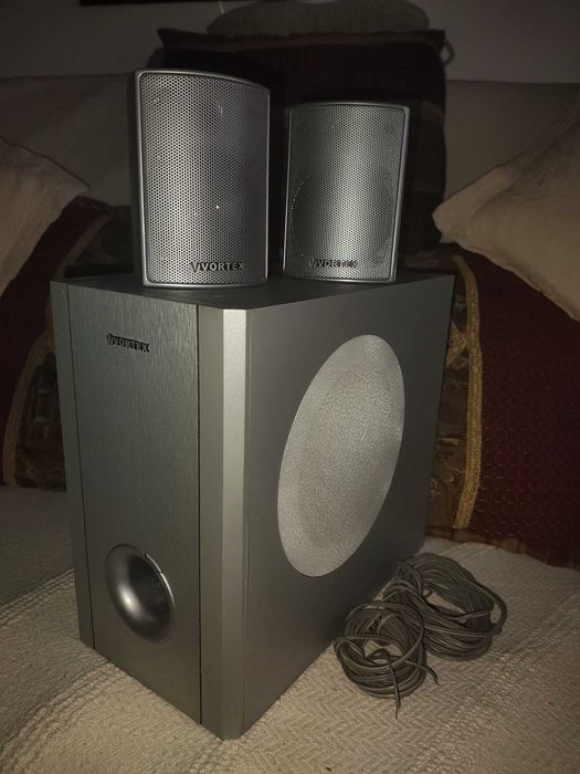Vortex 2.1 – sistem audio pasiv, 2 sateliți + subwoofer