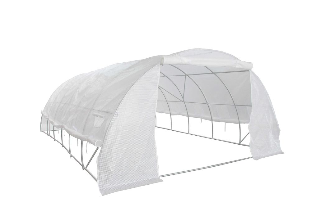 Усилена оранжерия 6*4 метра, две врати