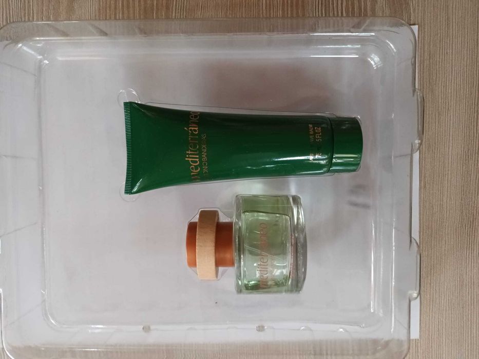 Set apa de toaleta si after shave balm mediterraneo Antonio Banderas