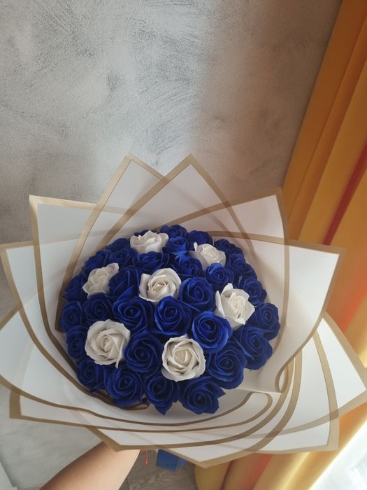 Buchet 37 trandafiri de săpun