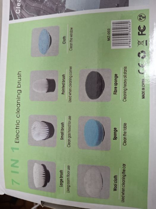 Perie electrica 7 in 1 curățenie casa/masina