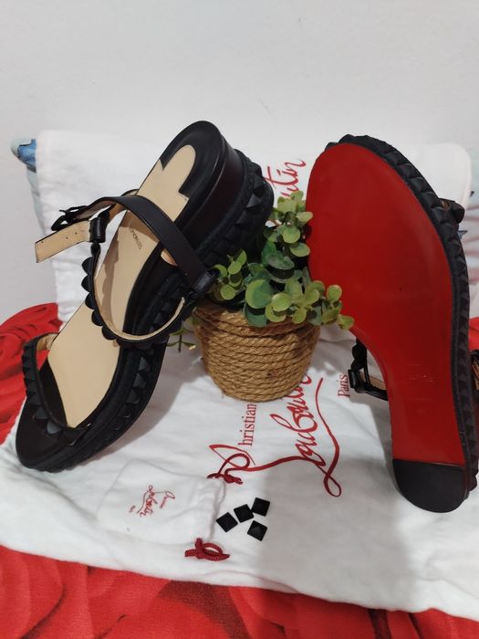 Sandale espadrile Christian Louboutin
