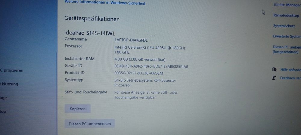 Lenovo IdeaPad S145