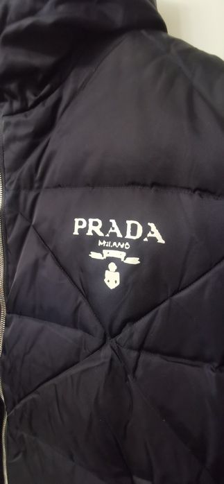 Prada пуховик мужской
