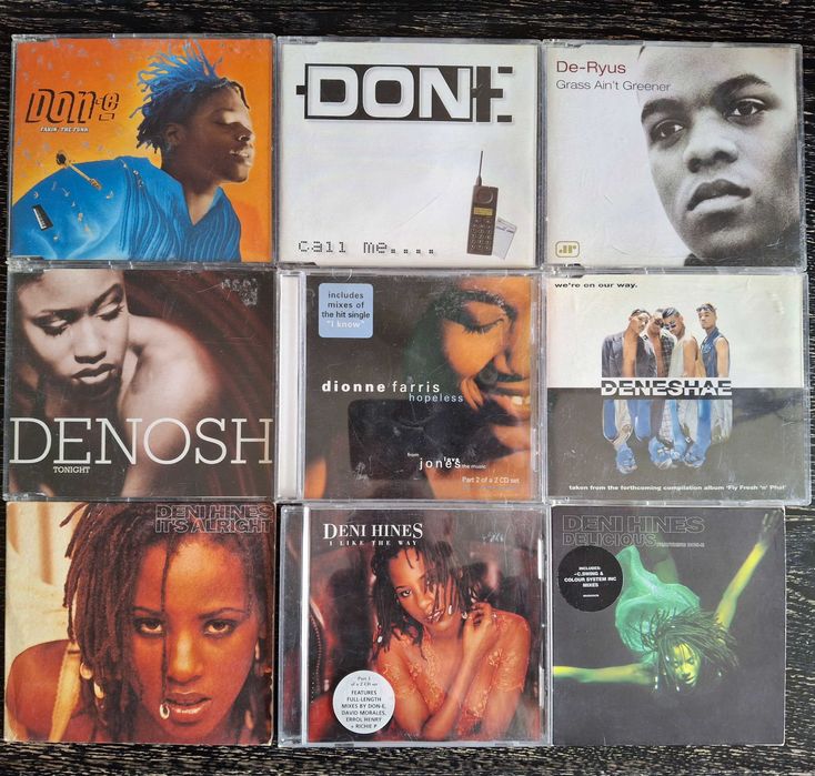Hip Hop, R&B сингли за колекционери от Usher, TLC, Naughty by Nature, En Vouge, GUY, Twista, Eternal, Eric Benet, Horace Brown, Zhane, MN8 и още ...