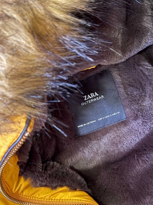 зимняя куртка ZARA