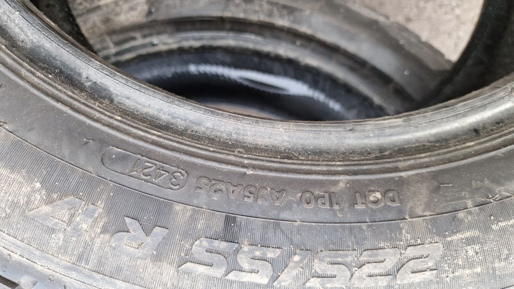 Anvelope 225/55R17C marca Vredestein, DOT 2021,8 mm,M +S
