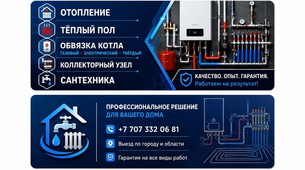 Отопление, теплый пол