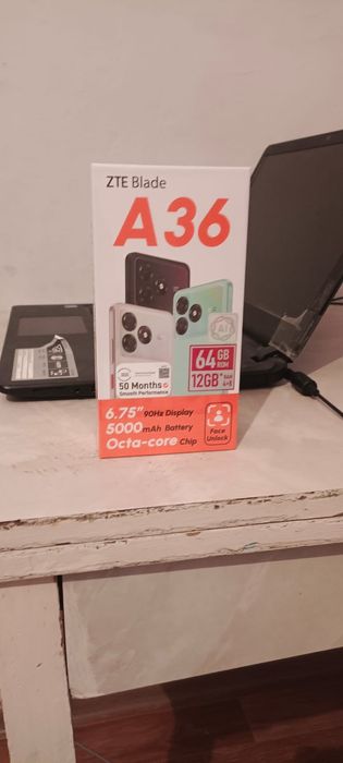 Продам новый телефон ZTE Blade A36