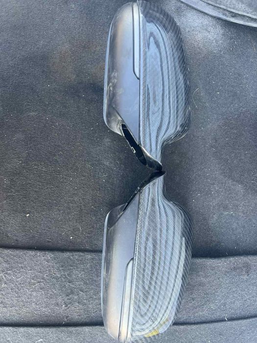 Карбонови капаци с динамични мигчи за Audi A4 A5 b8 b8.5 2010-16г