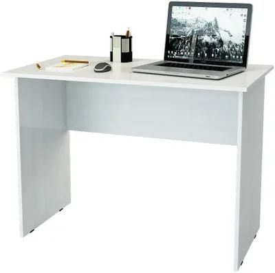 Школьный стол обычный белый