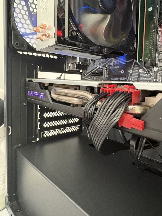 PC Gaming Ryzen 3 Rx 570 8gb SSD 500GB curat optimizat