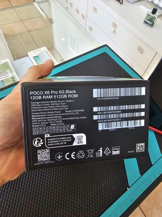 Poco X6 Pro, 12/512 GB, Nou, Garanție