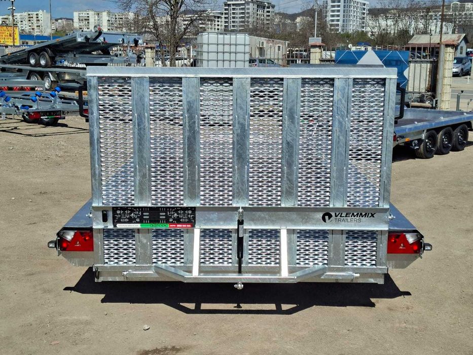 НОВО ремарке за строителна техника Vlemmix MT480 3500kg (3x1800kg)