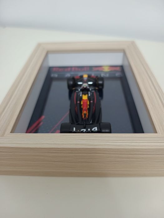Tablou 3D lemn formula 1 20x15 cm verstappen 1/43