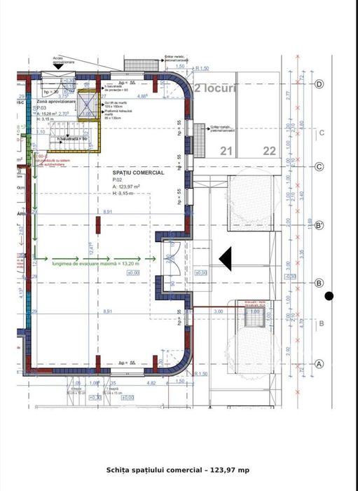 Spațiu comercial premium | 124 mp | IRIS | Vad excelent |
