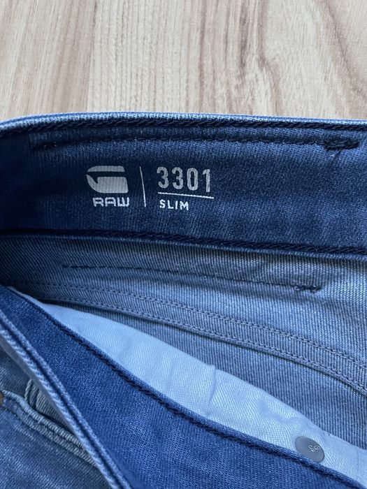 G-Star Raw 3301 slim/мъжки къси дънки W32