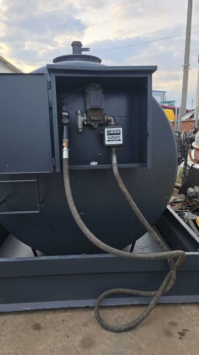 Rezervor statie motorina echipata complet 9000l cu pompa