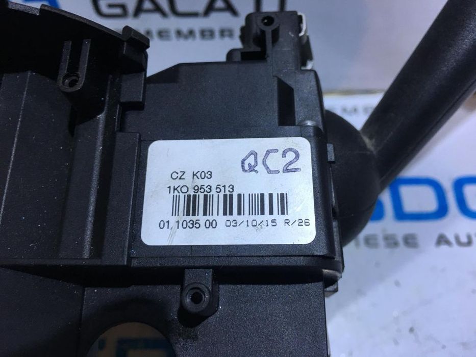 Ansamblu Maneta Semnalizare / Stergatoare / Computer Bord VW Golf 5 2003 - 2009 COD : 1K0 953 519 A / 1K0953519A