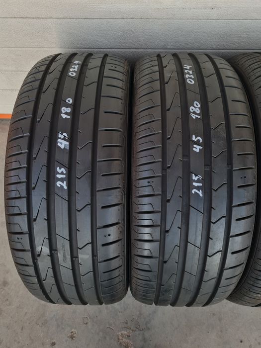 Летни гуми 4 броя HANKOOK VentusPrime3 215 45 R18 дот 0324