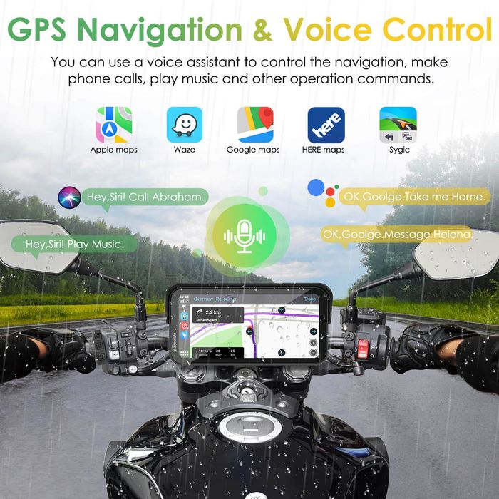 Carpuride W603D безжичен преносим стерео с HD двойни камери