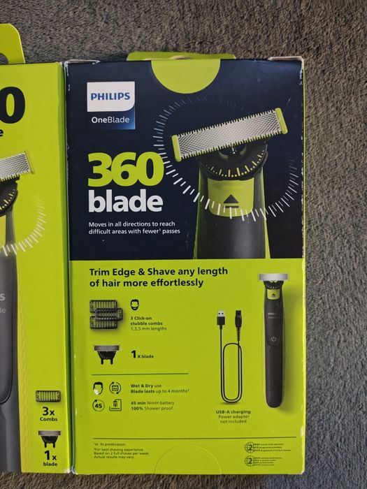 Aparat de ras PHILIPS OneBlade 360