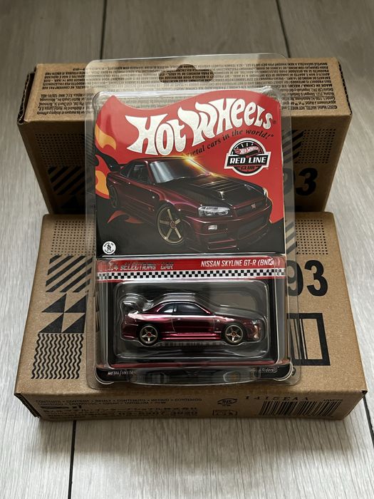 Hot Wheels Nissan Slyline GT-R (BNR34) RLC