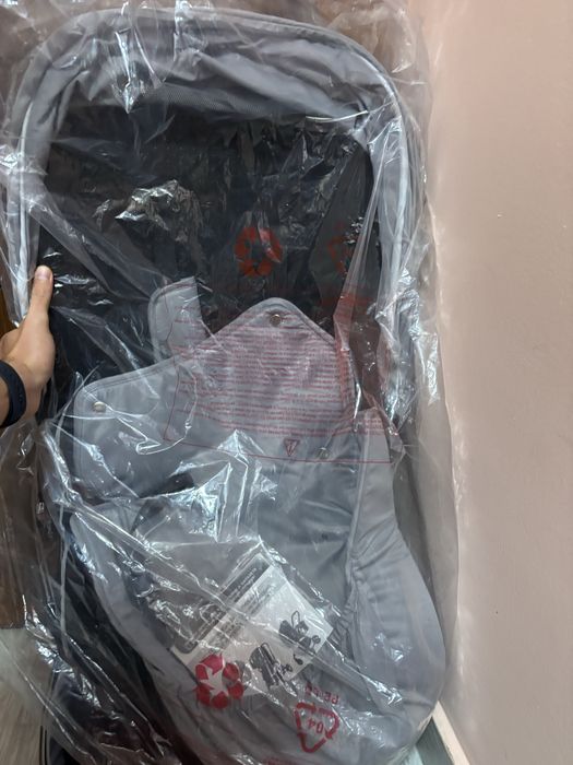 Бебешка количка Chipolino - Инфинити, гранит три отделни коша