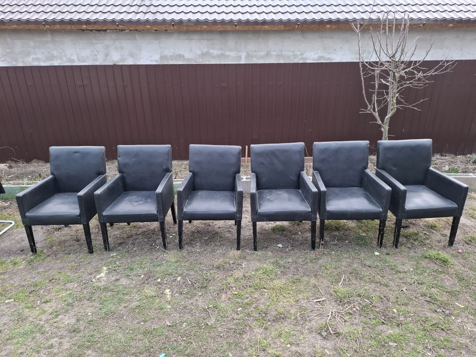 Set 6 scaune tip fotoliu