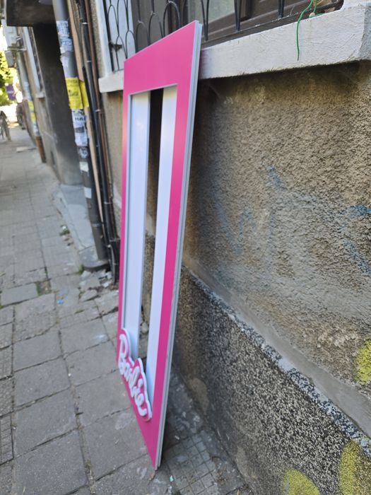 Декорация, парти рамка за снимки Barbie
