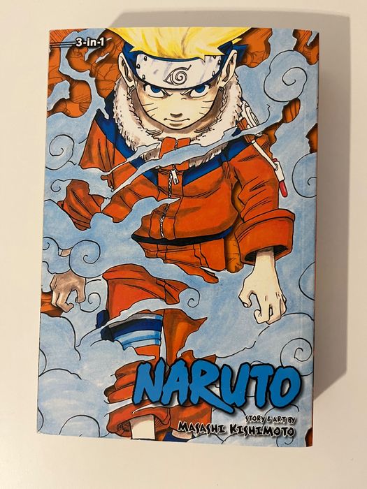 Манга Naruto 3in1