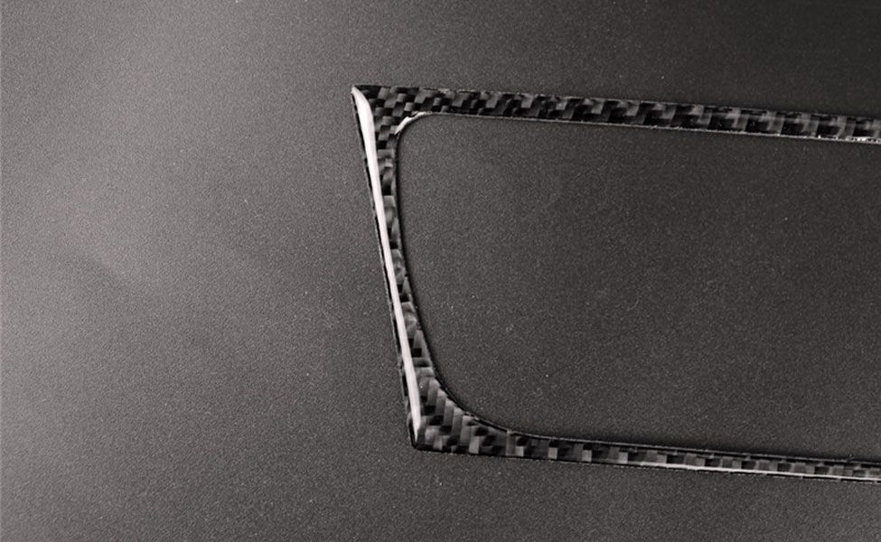 Ornament fibra carbon guri centrale ventilatie - Audi A4 (B8), A5 , Q5