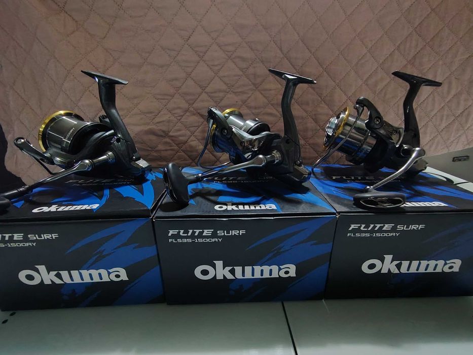 Mulinete okuma flite surf 650 lei bucata