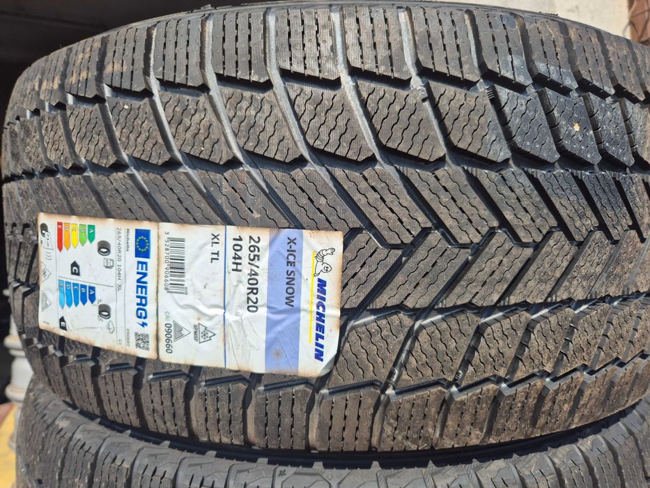 4 Anvelope M+S IARNA - 265/40/20 - Michelin ICE SNOW - NOU - DOT 2022 ! SUPER PRET !