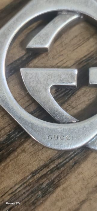 Breloc argint Gucci