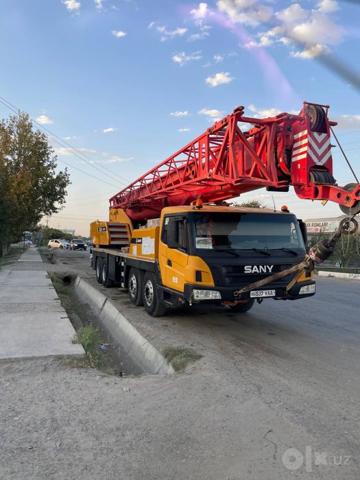 Автокран 50тн sany
