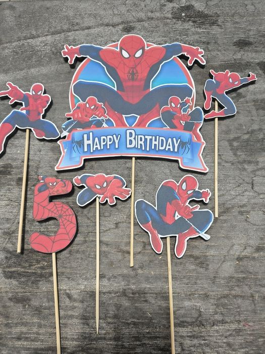 Toppere de tort Spiderman
