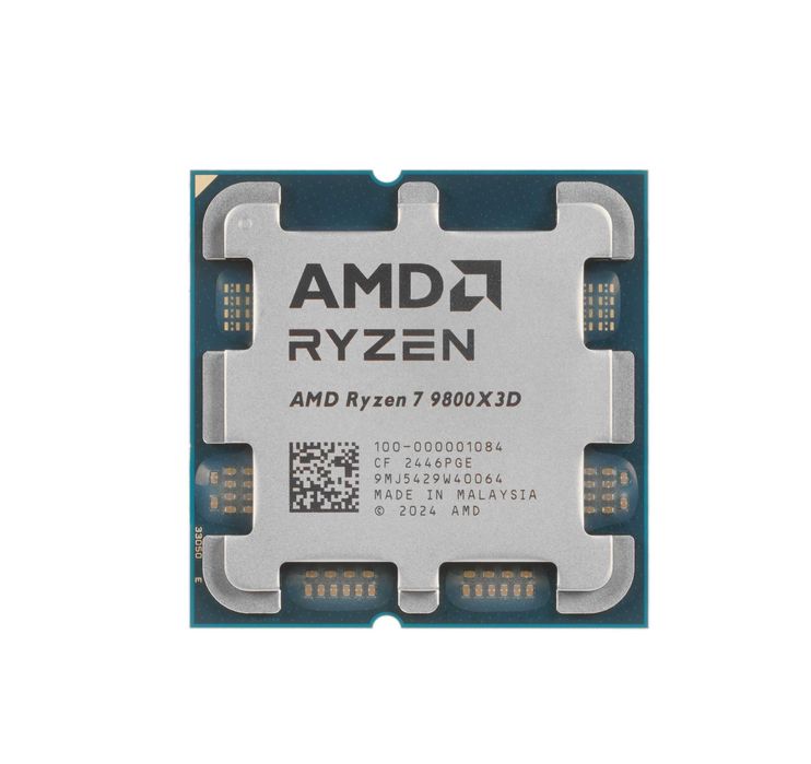 ' Процессор AMD Ryzen 7 9800X3D (AM5 /4.7-5.2 GHz/ 8 ядер/ 16 потоков)