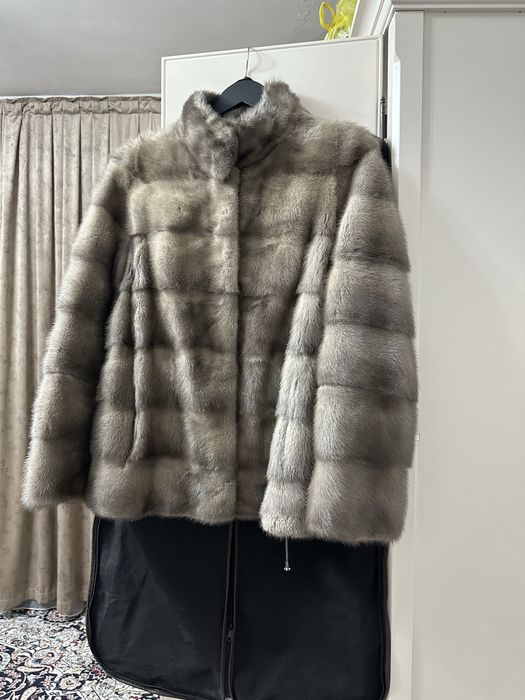 Норковая  шуба автоледи