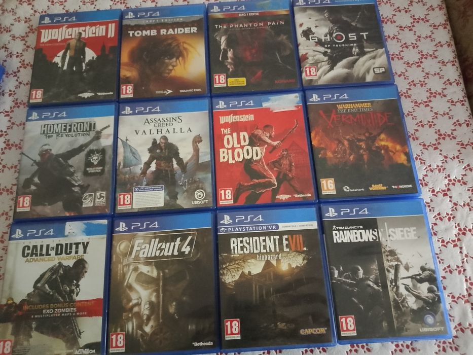 Jocuri PS4 diferite