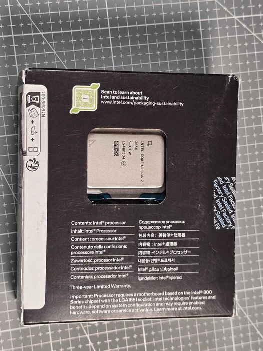 Procesor Intel Core Ultra 7 265K – LGA1851 – Nou sigilat