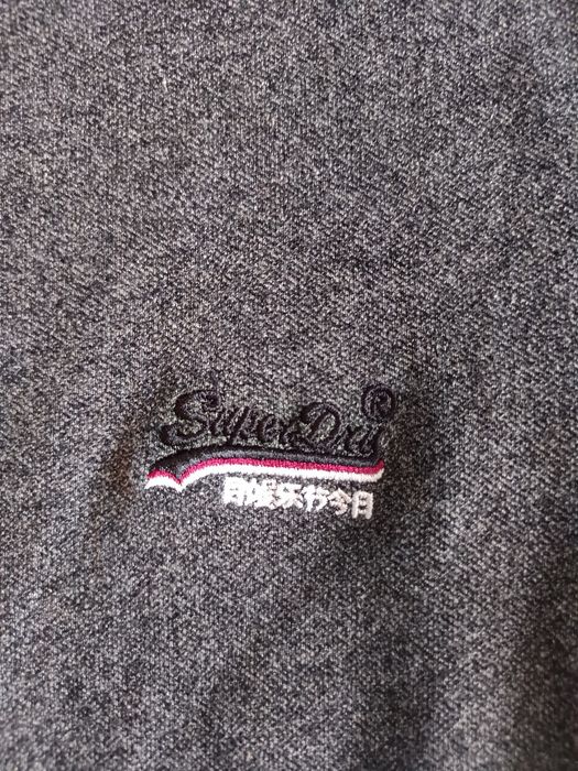 Сива поло тениска Superdry