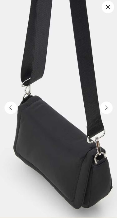 Дамска чанта Sinsay, малка дамска раница, нова, бежова раница