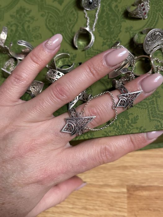 Inel cu lant , Argint 925, Armenia