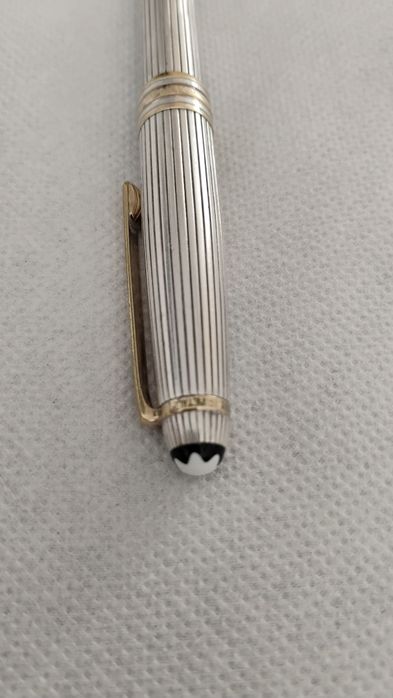 Stilou Montblanc din argint 925 peniță aut