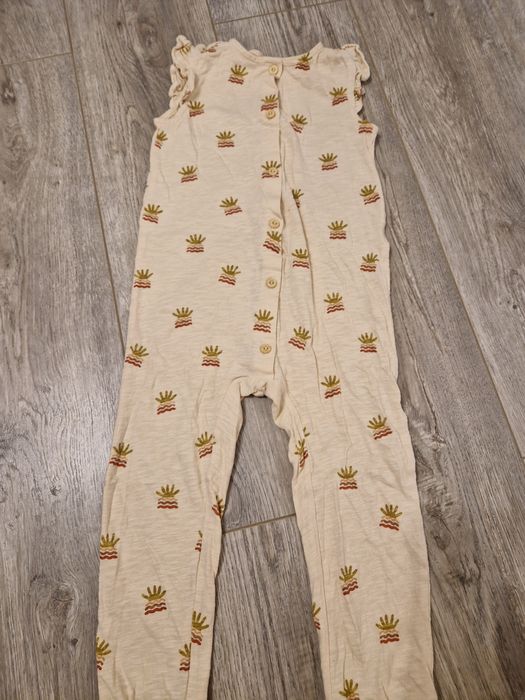 Lot 6 salopete/pijama H&M 104 fetita, din bumbac 100% , fara m