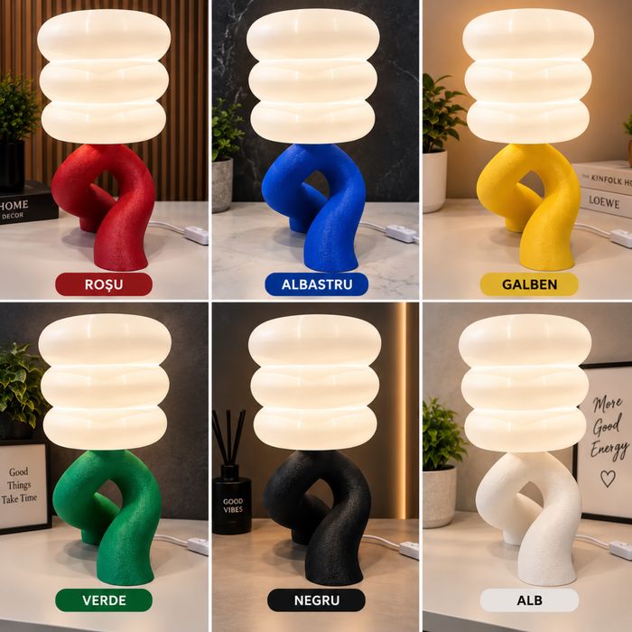 Lampă decorativă 3D – design modern