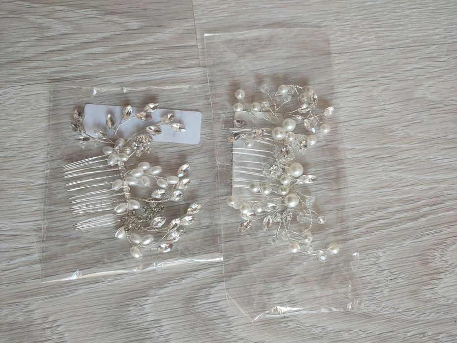 Бижу за коса с перли