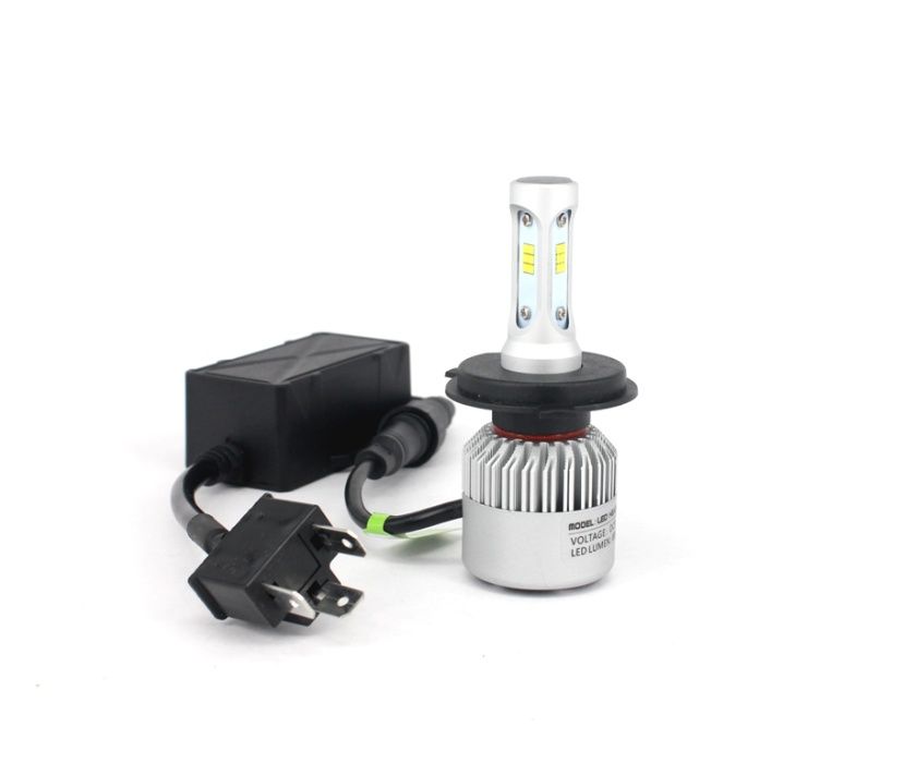 Set becuri LED H1, H3 H4, H7, H8, H11 HB3 HB4 8000LM Canbus