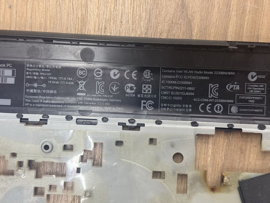 HP Envy m6 по запчастям